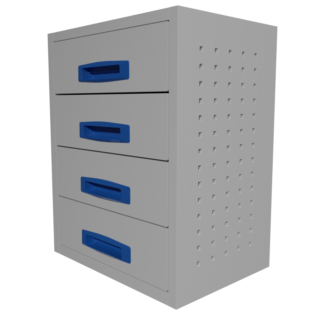 4 drawer unit